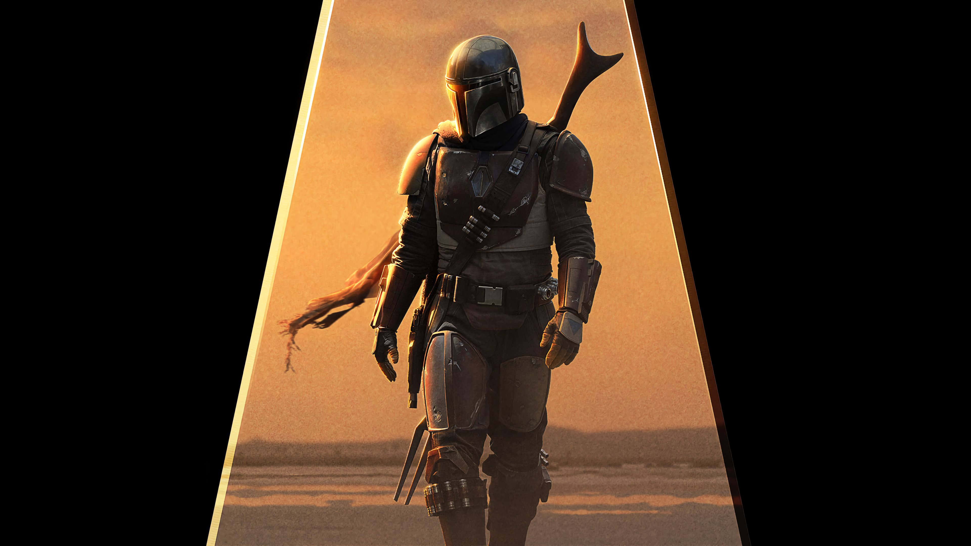 Mandalorian, PC, desert, 4K Desktop Wallpaper