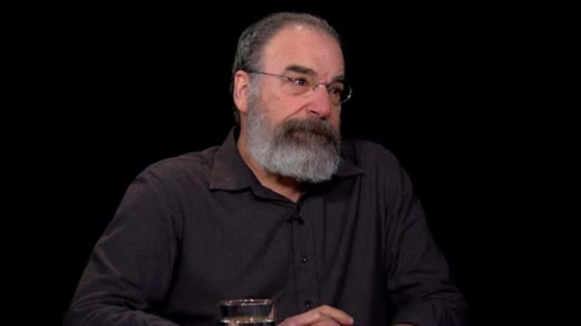Mandy Patinkin, gray beard, glasses, Full HD Desktop Wallpaper