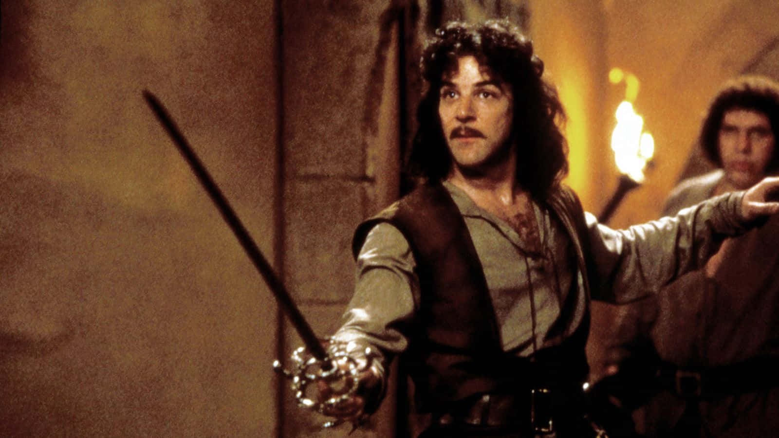 Mandy Patinkin, curly hair, mustache, HD Desktop Wallpaper