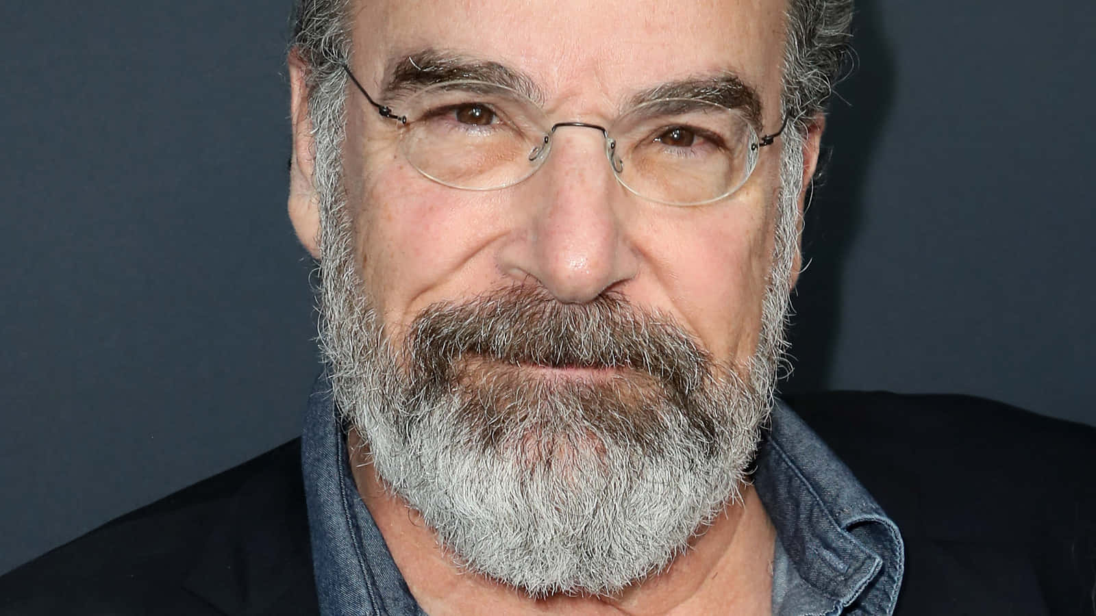 Mandy Patinkin, glasses, gray beard, HD Desktop Wallpaper