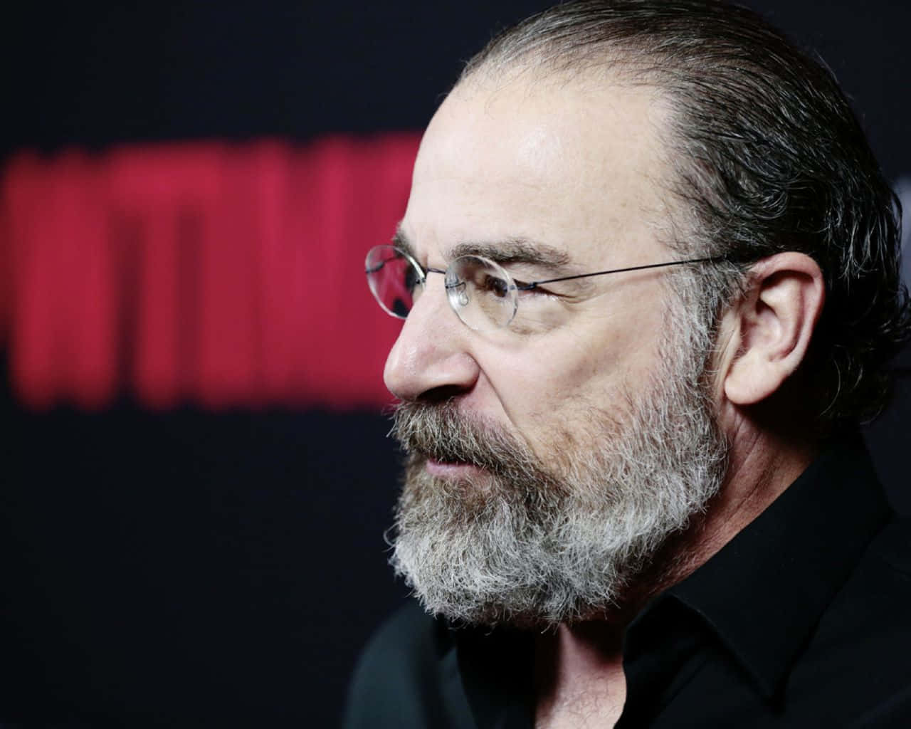 Mandy Patinkin, glasses, gray beard, HD Desktop Wallpaper