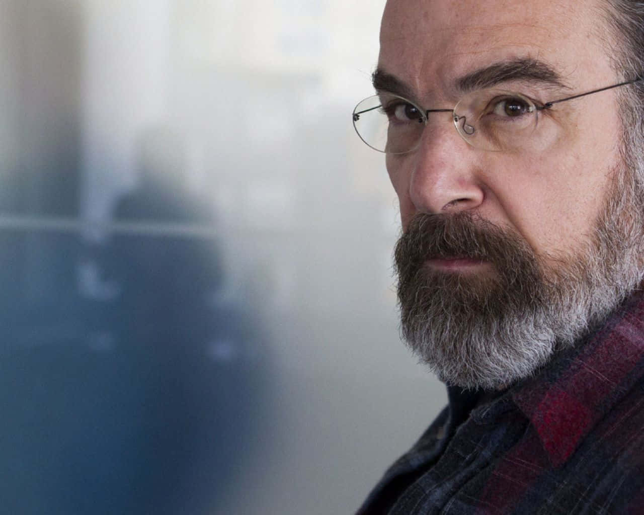 Mandy Patinkin, bearded man, glasses, HD Desktop Wallpaper