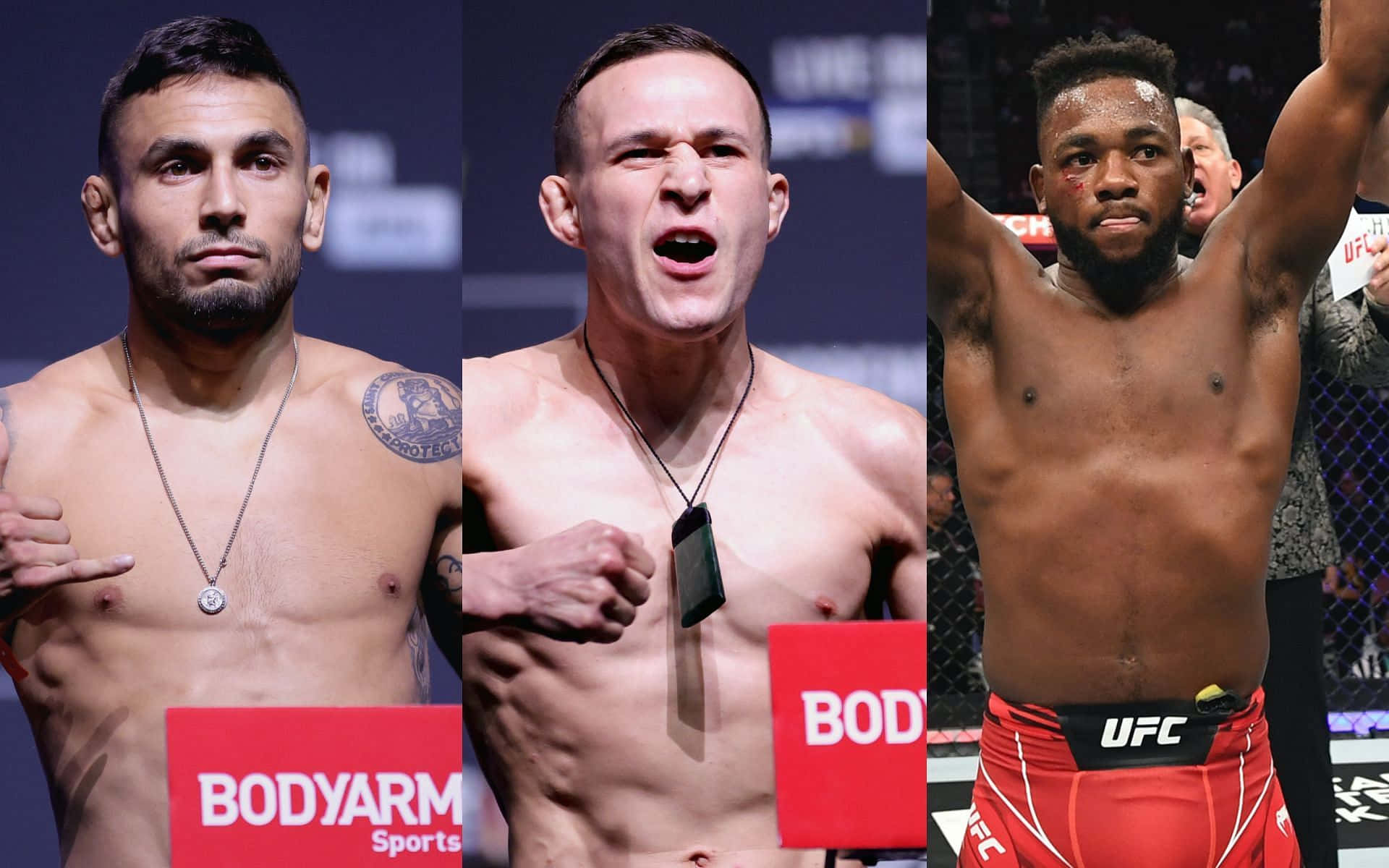 Manel Kape, UFC fighters, weigh-in event, Full HD Desktop Wallpaper