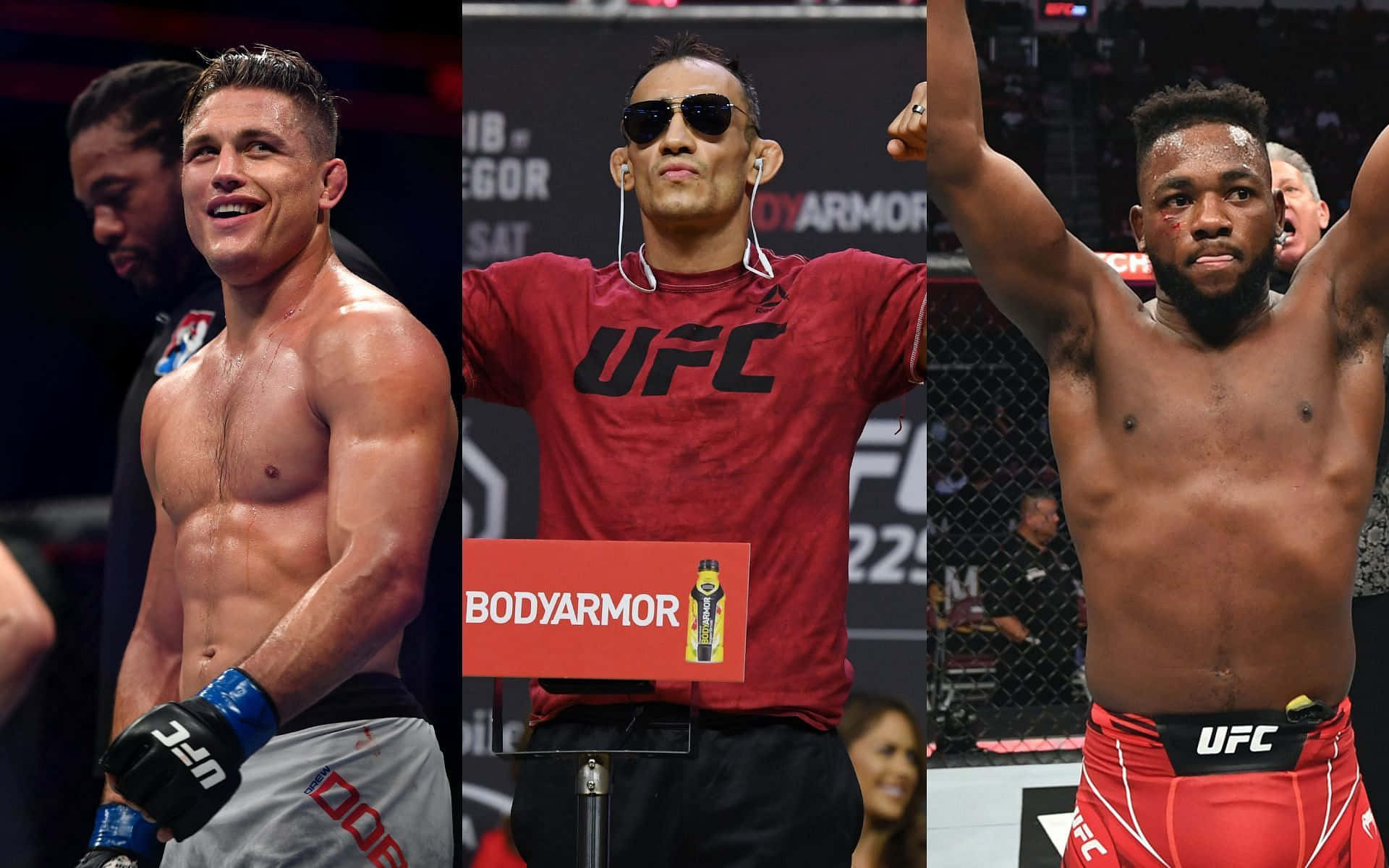 Manel Kape, UFC fighters, octagon, Full HD Desktop Wallpaper