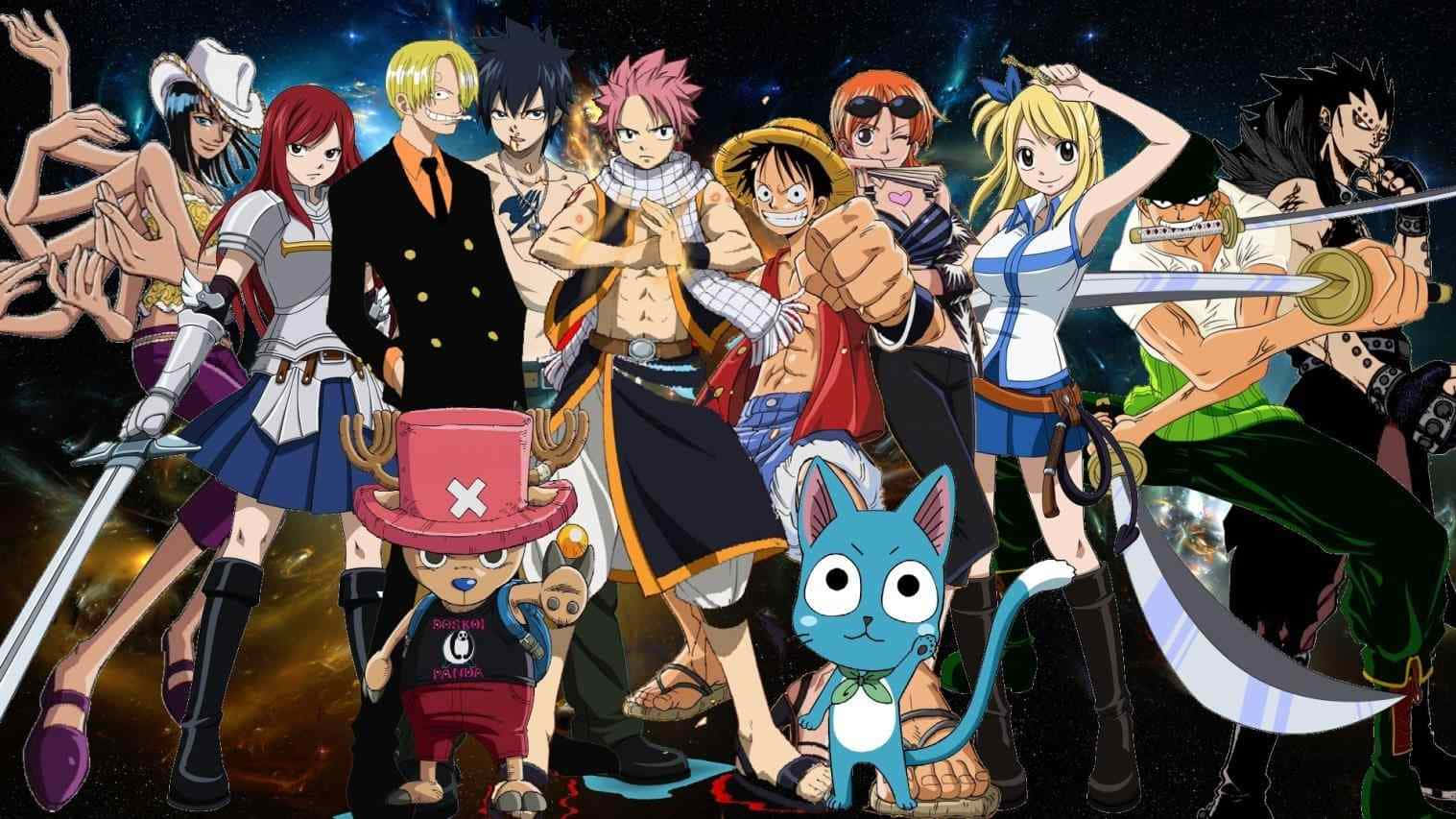 manga characters, pirates, allies, HD Desktop Wallpaper