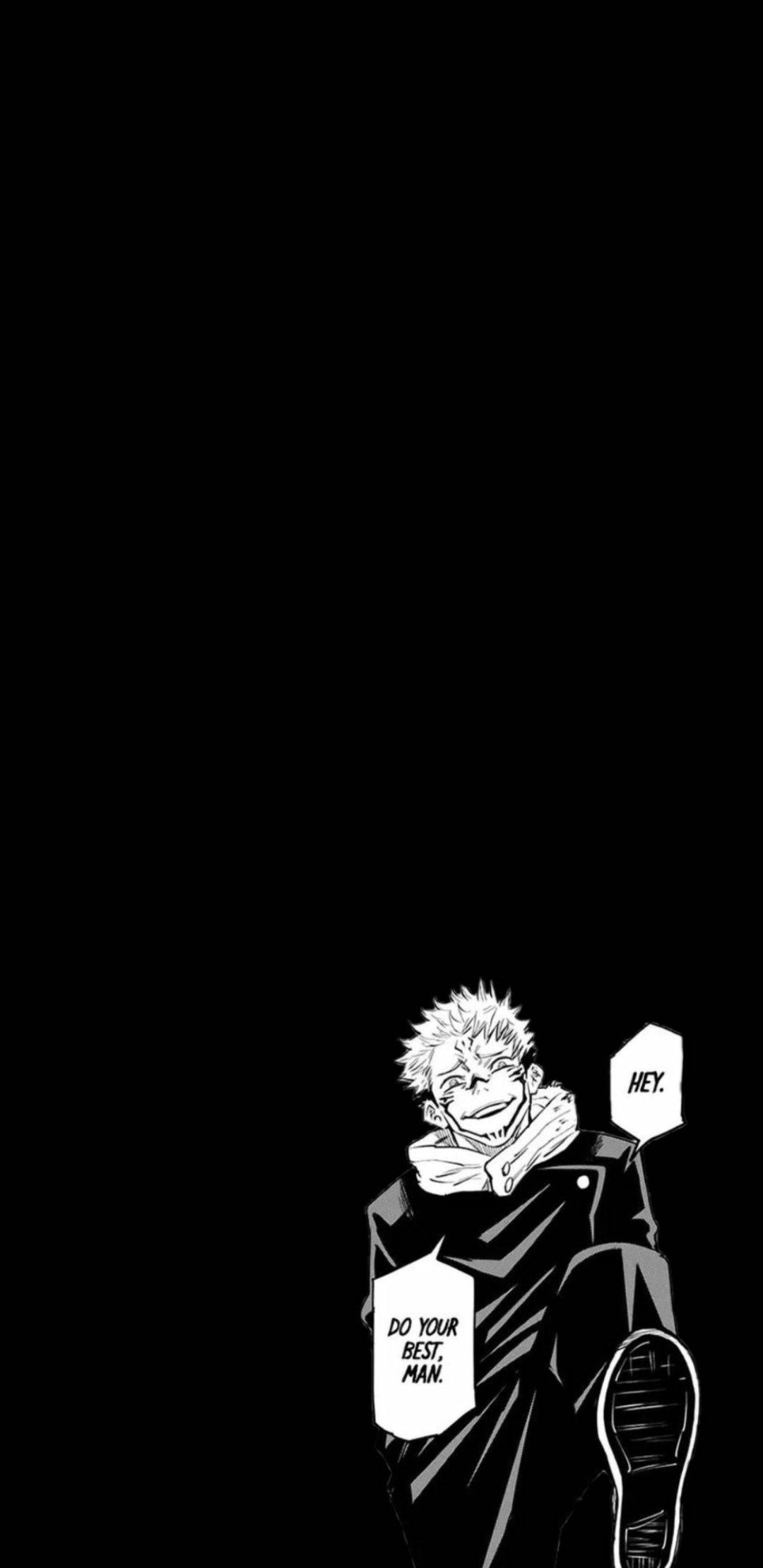 manga, iPhone, spiky-haired character, Full HD Phone Wallpaper