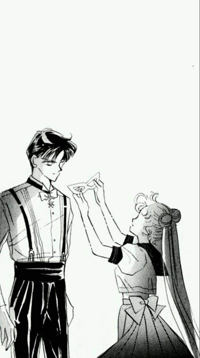 manga-style artwork, black and white anime-style illustration, young woman, HD Phone Wallpaper