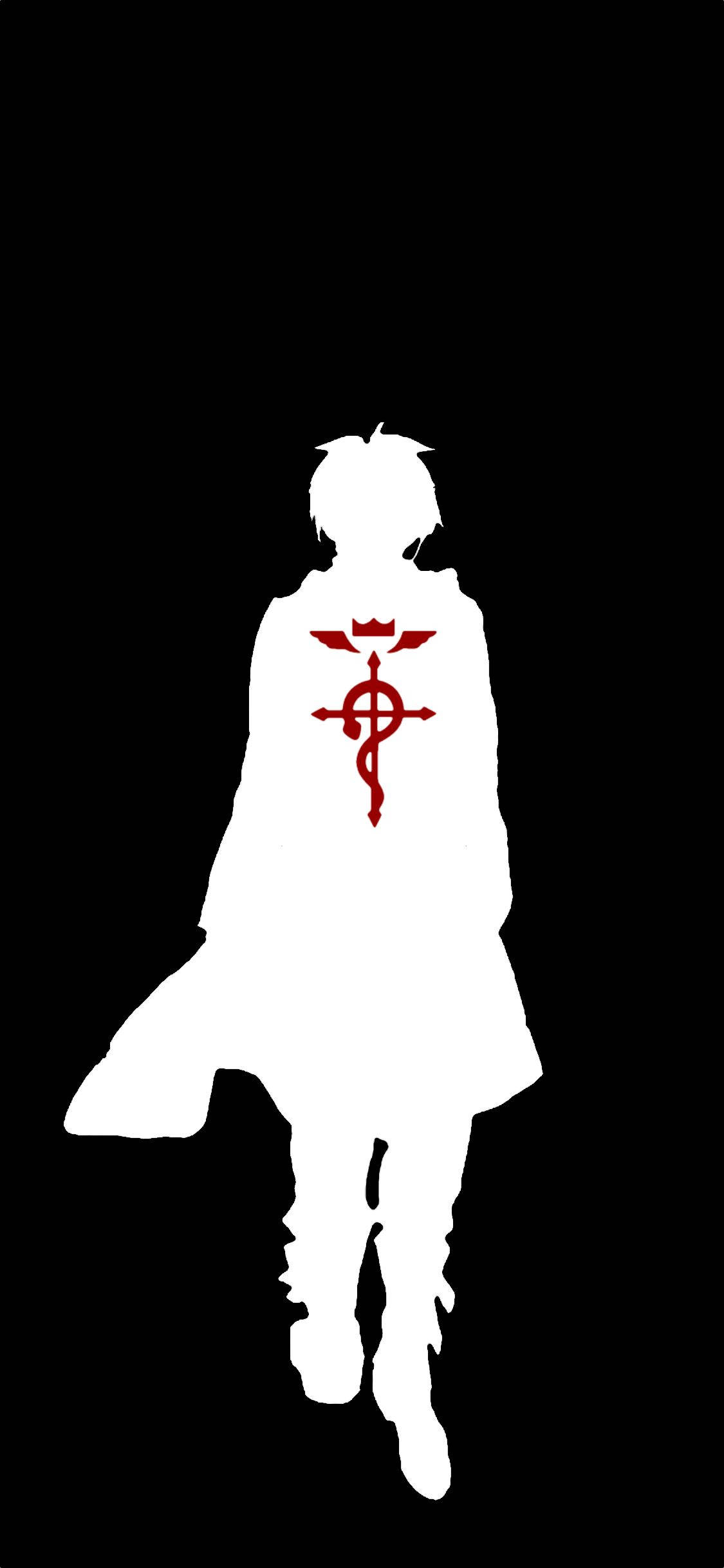 manga, iPhone, red emblem, Full HD Phone Wallpaper