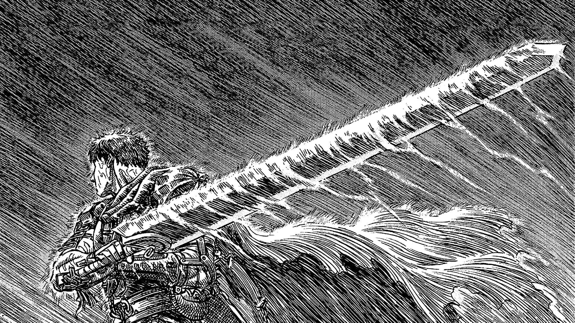 manga page, warrior, detailed armor, Full HD Desktop Wallpaper