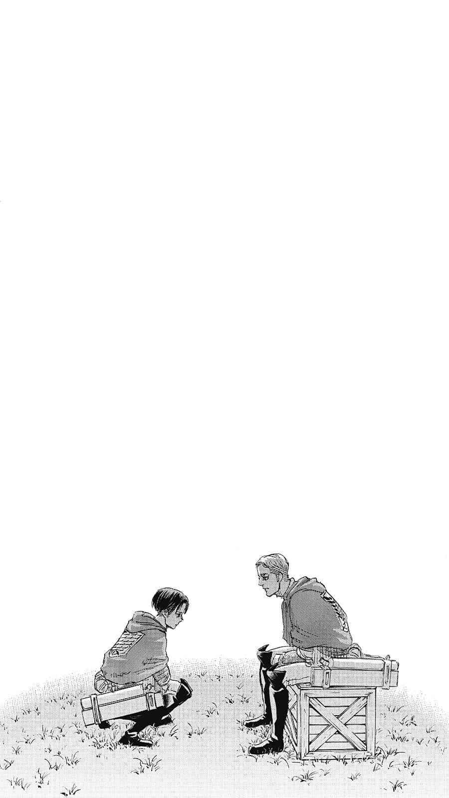 Manga series, 3d-render, anime characters, HD Phone Wallpaper