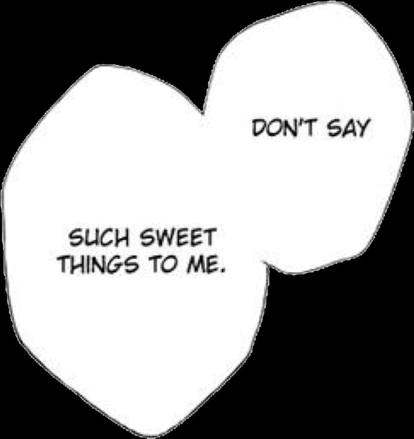 manga, speech bubble, flustered response, SD Phone Wallpaper