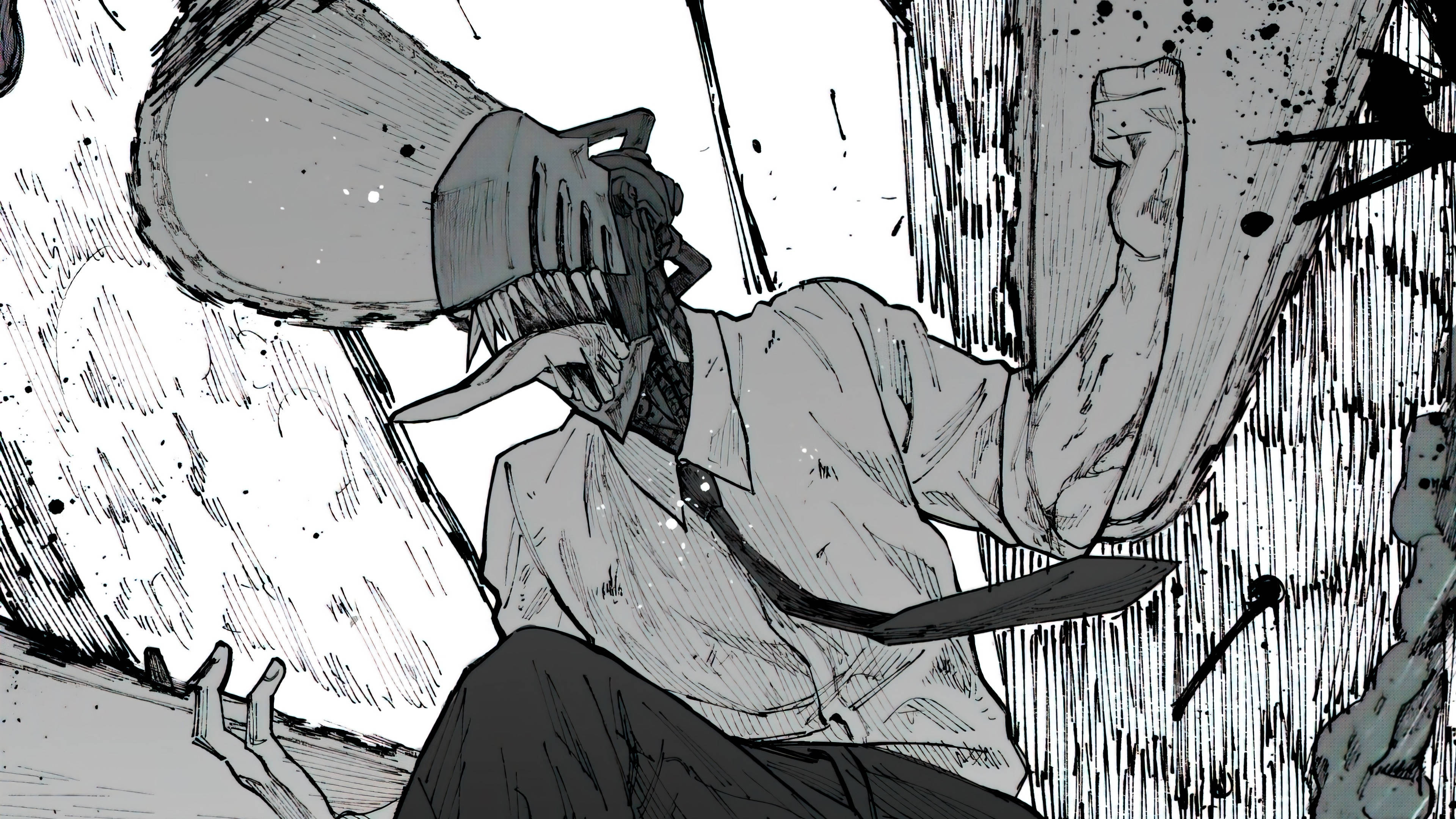 4k manga, epic manga artwork, vibrant 4k resolution, 4K Desktop Wallpaper