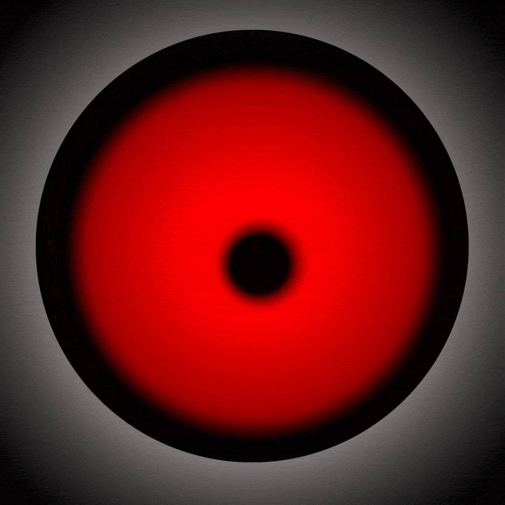 Sharingan, red circular eye, black pupil, SD Desktop Wallpaper