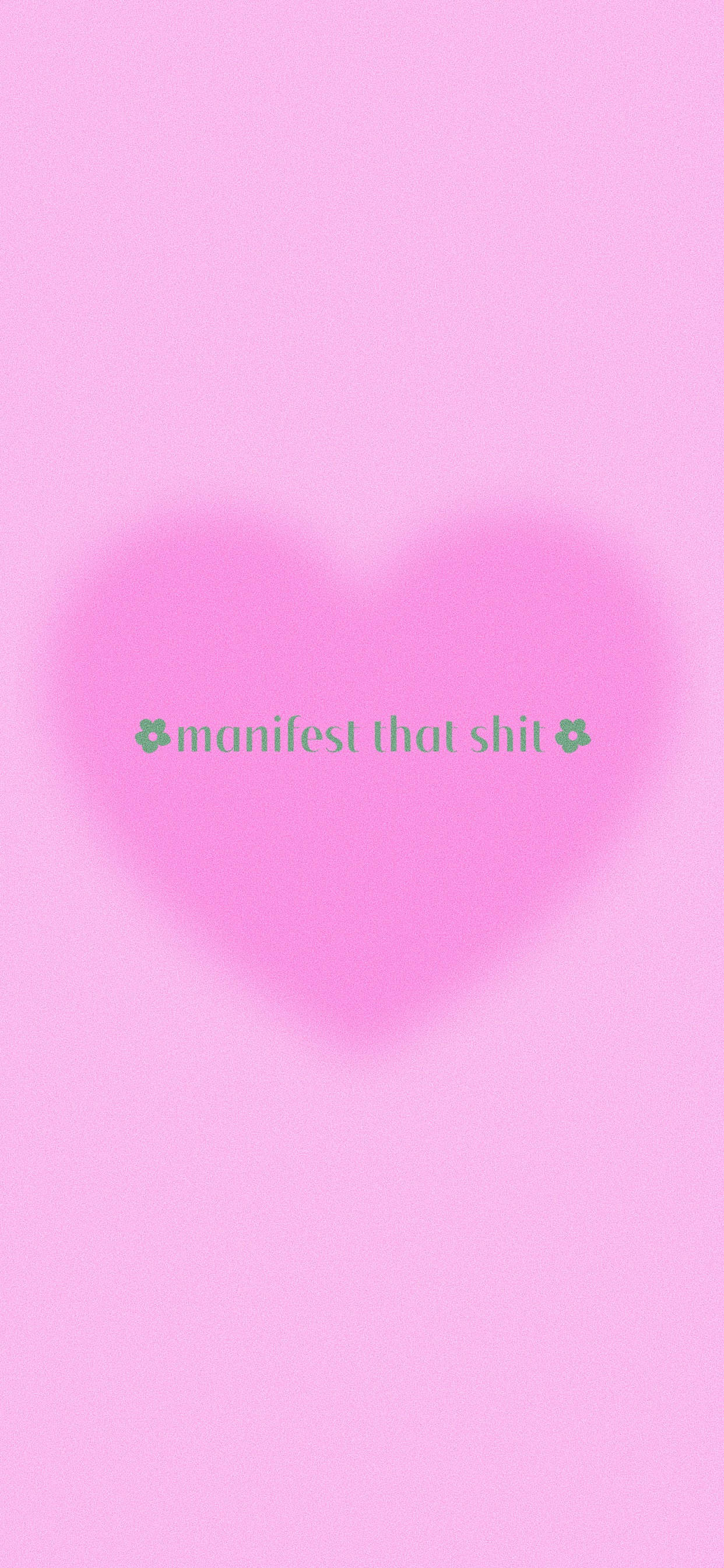 Manifest, pink heart, soft pink background, 2K Phone Wallpaper