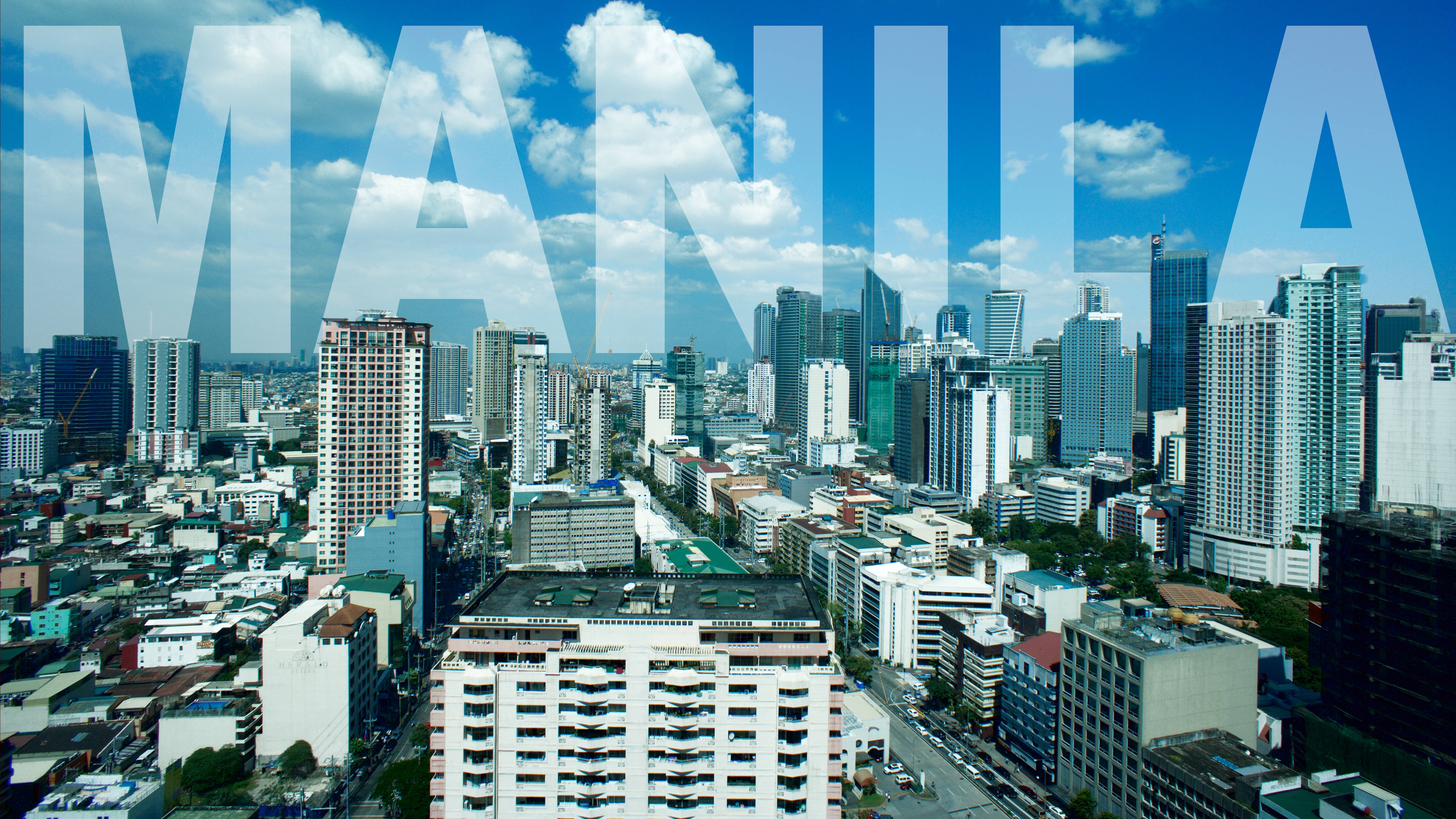 Manila, cityscape, skyscrapers, 5K Desktop Wallpaper