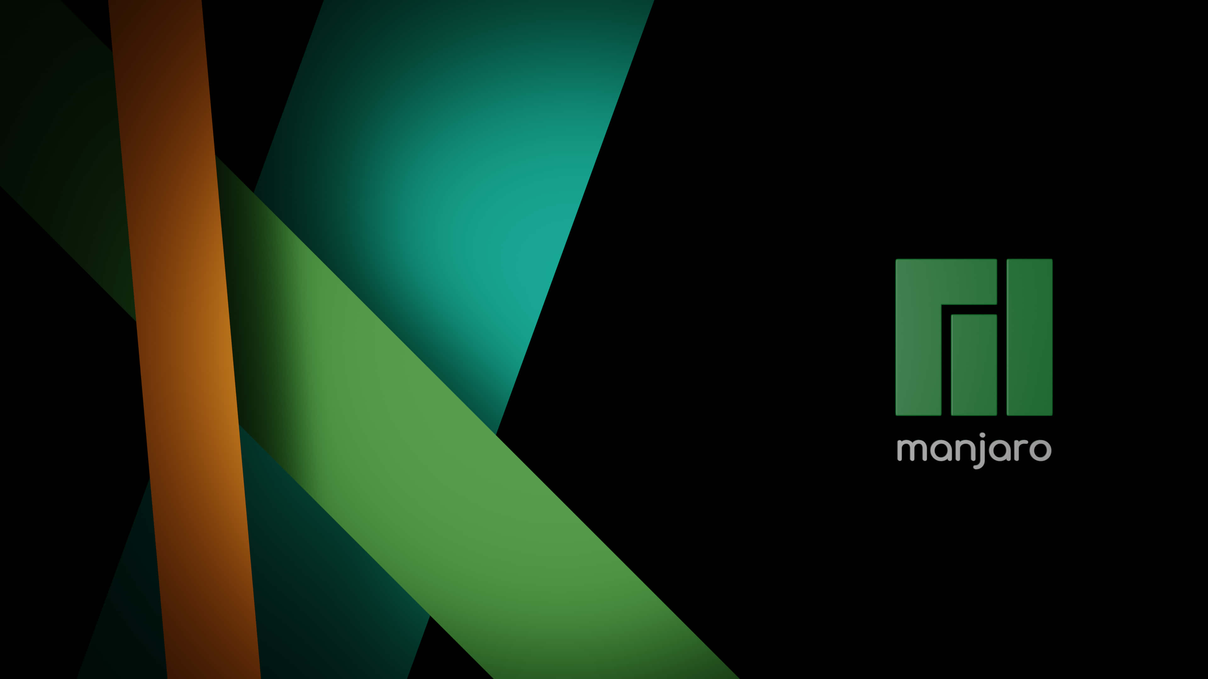 Manjaro, Manjaro Linux Desktop Interface, green, 4K Desktop Wallpaper