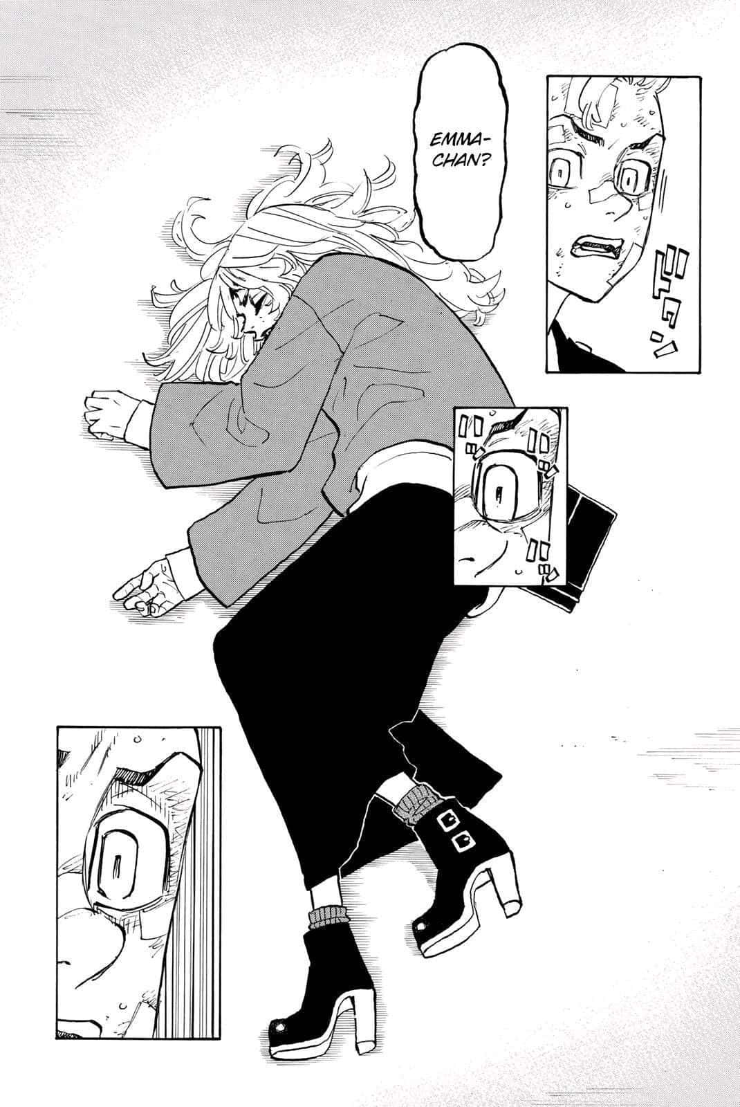Manjiro, manga panel, panicked expressions, HD Phone Wallpaper