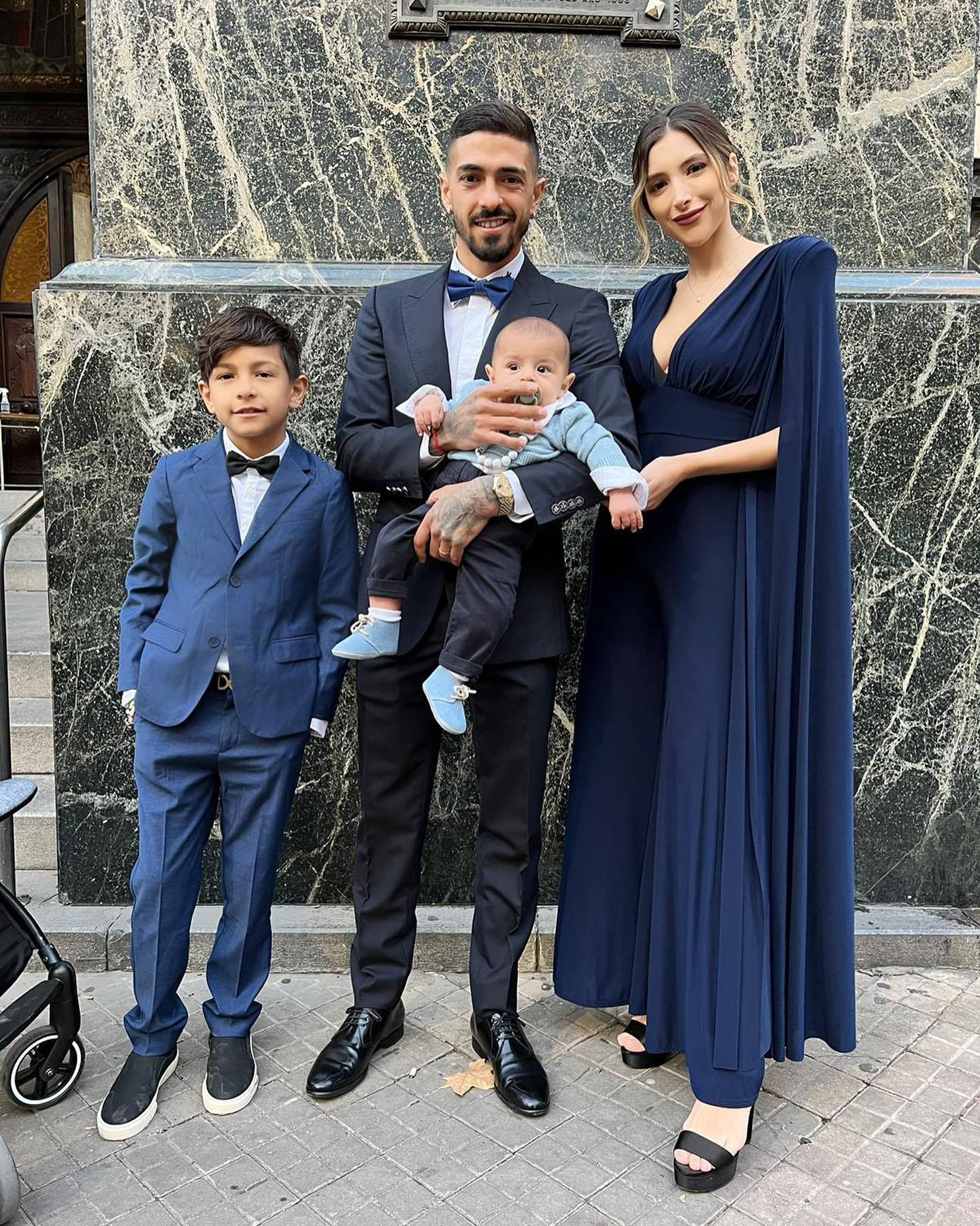 Manuel Lanzini, navy blue, formal attire, HD Phone Wallpaper