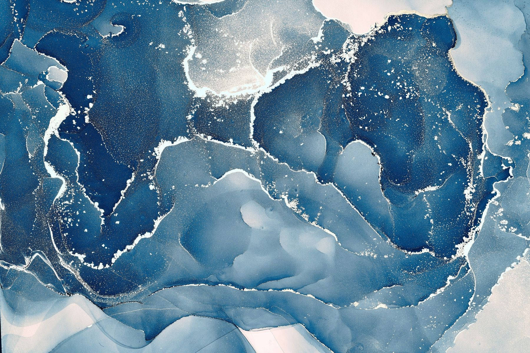 blue marble desktop, deep blues, creamy whites, HD Desktop Wallpaper