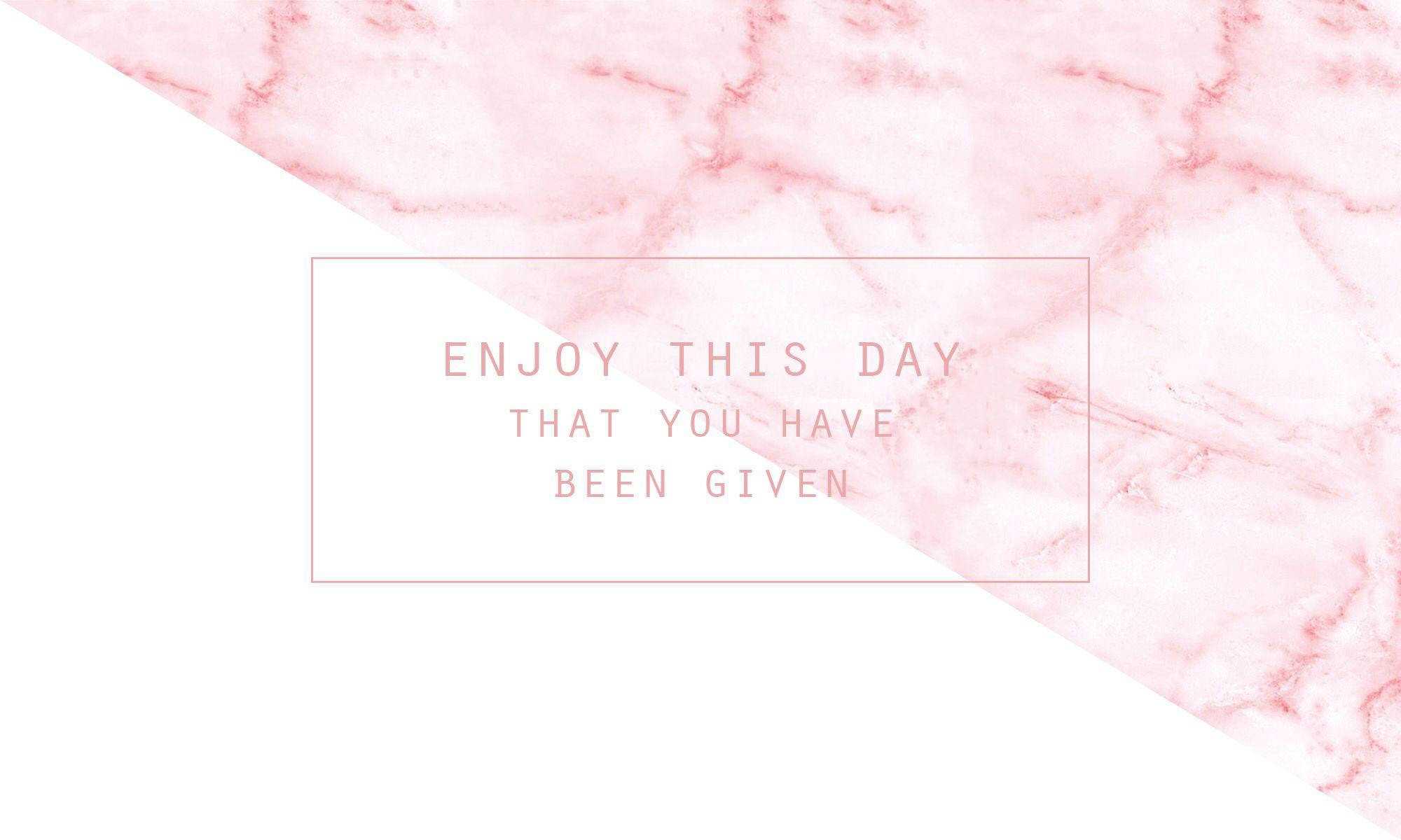 Marble Pink White Aesthetic, pink marble texture, white space, Full HD Desktop Wallpaper