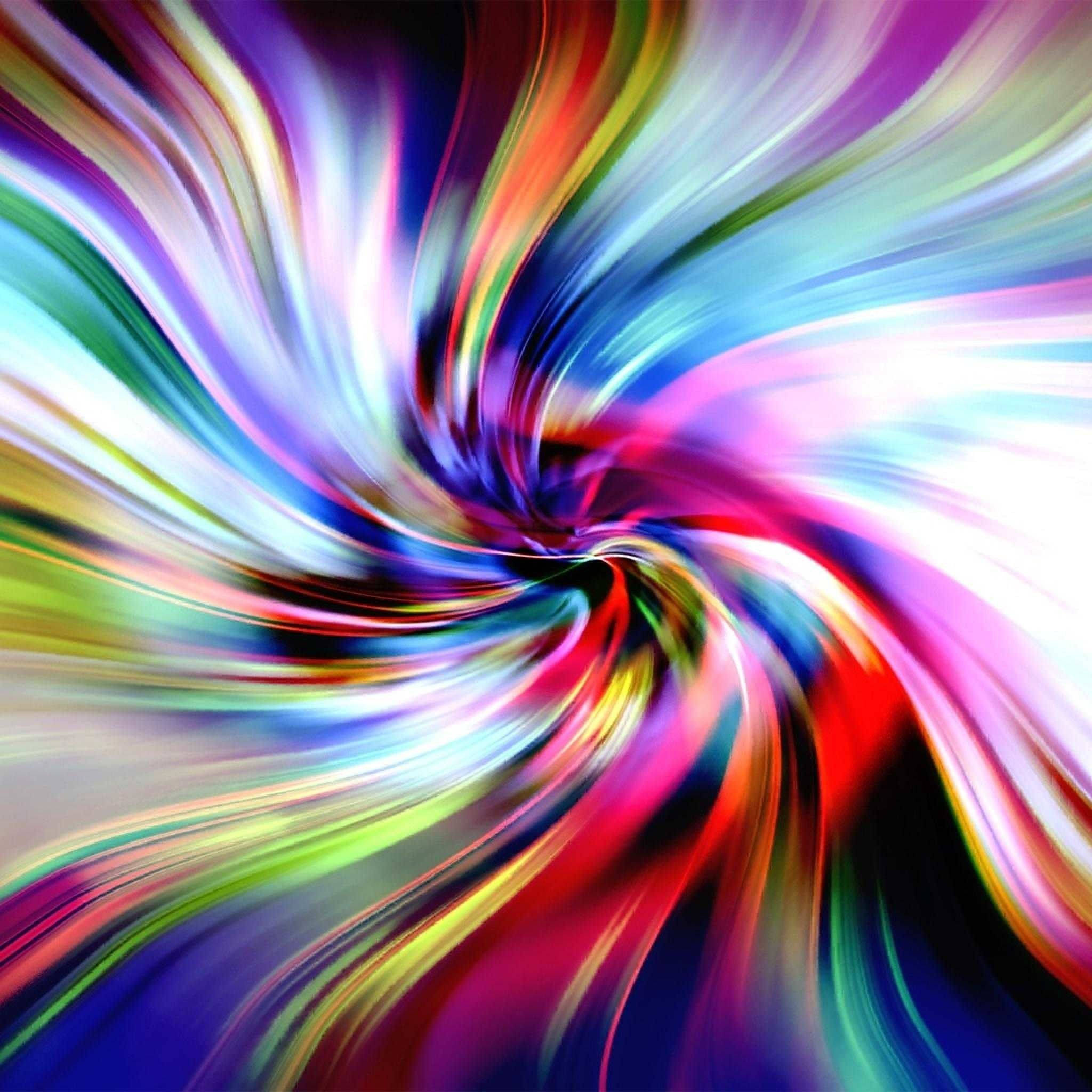 multicolored spiral marble desktop, vibrant multicolored streaks, dynamic vortex, Full HD Desktop Wallpaper