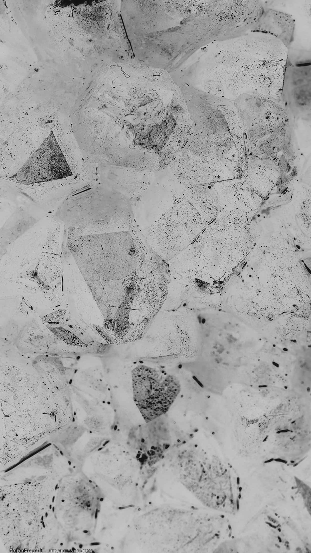 Marble iPad, fractured ice chunks, dark specks, Full HD Phone Wallpaper