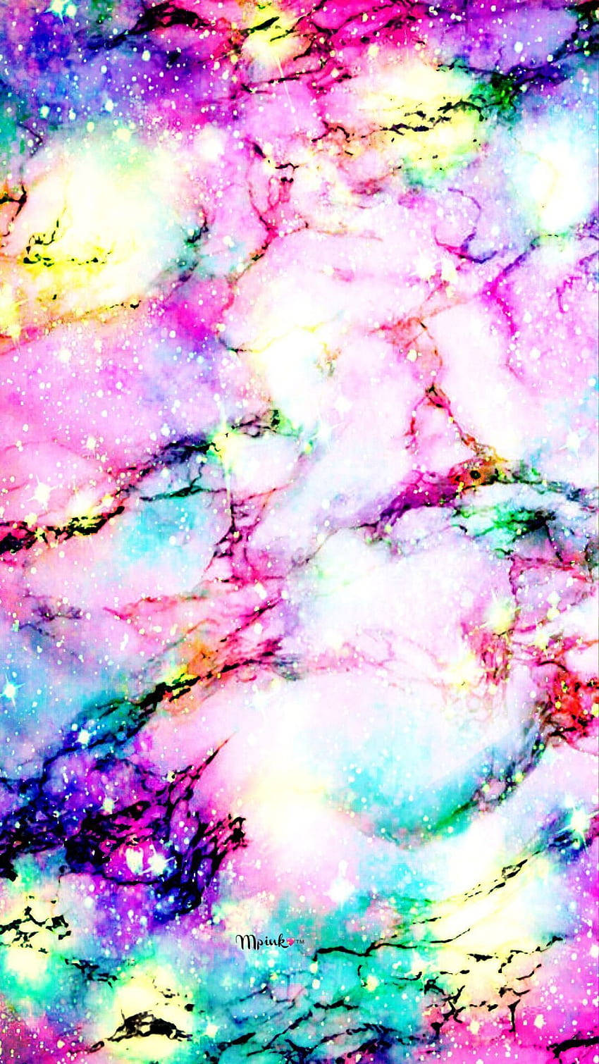 pastel marble, pink purple, teal, HD Phone Wallpaper