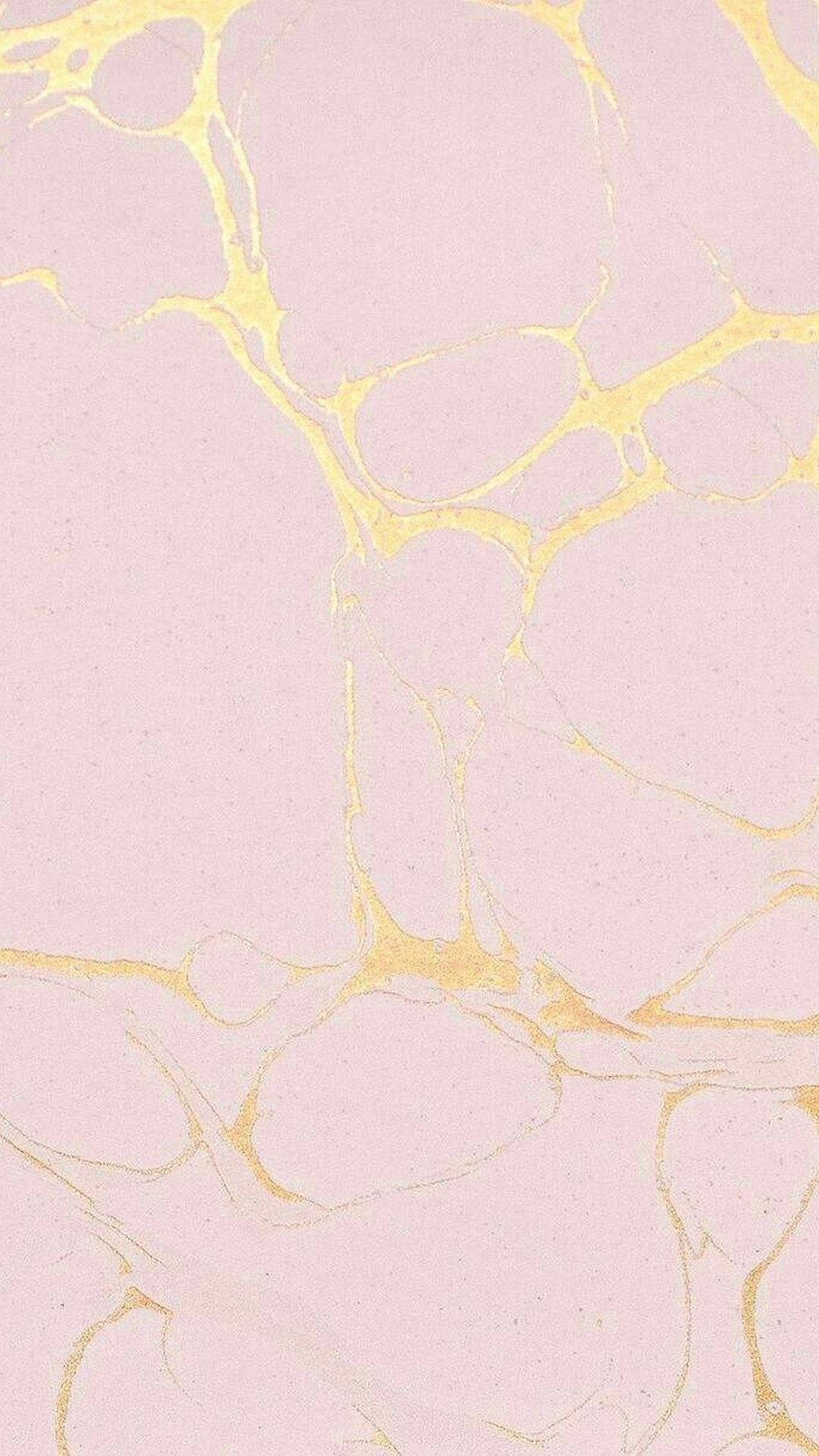 pink with gold marble iPhone, soft pink marble, delicate golden veins, Full HD Phone Wallpaper
