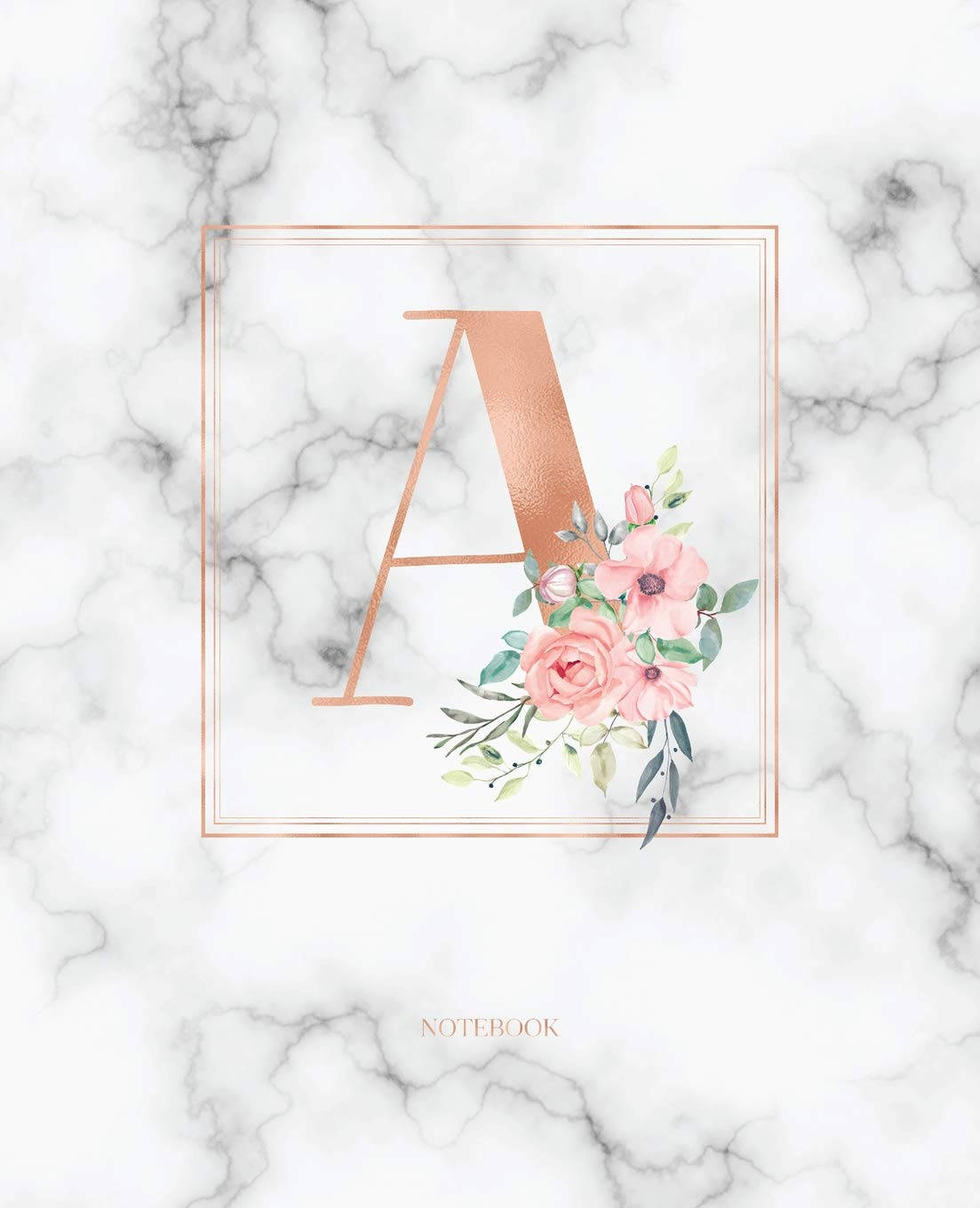 rose gold, letter A, pink floral bouquet, HD Phone Wallpaper