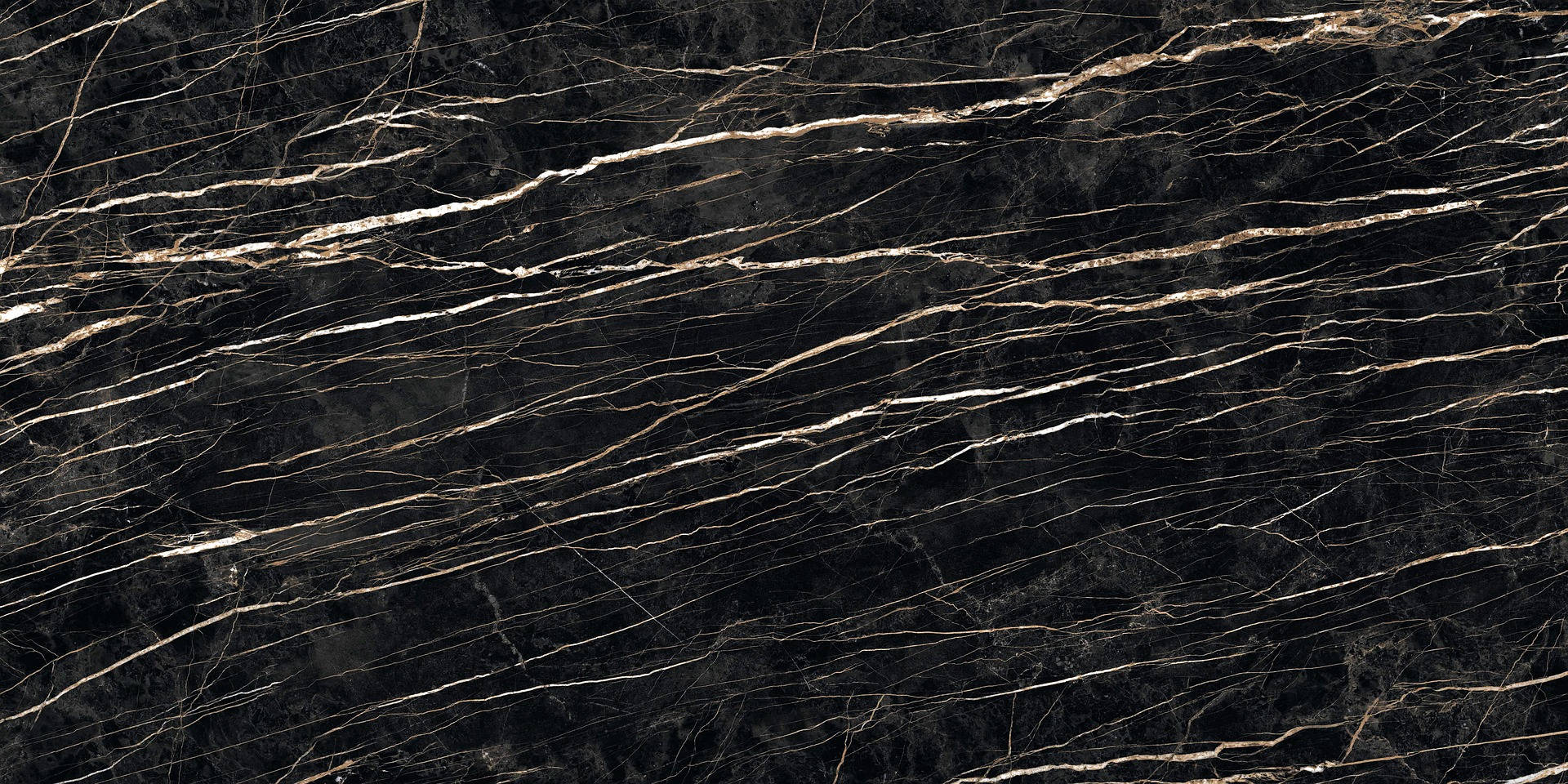 streaked black marble, golden veins, polished expanse, Full HD Desktop Wallpaper