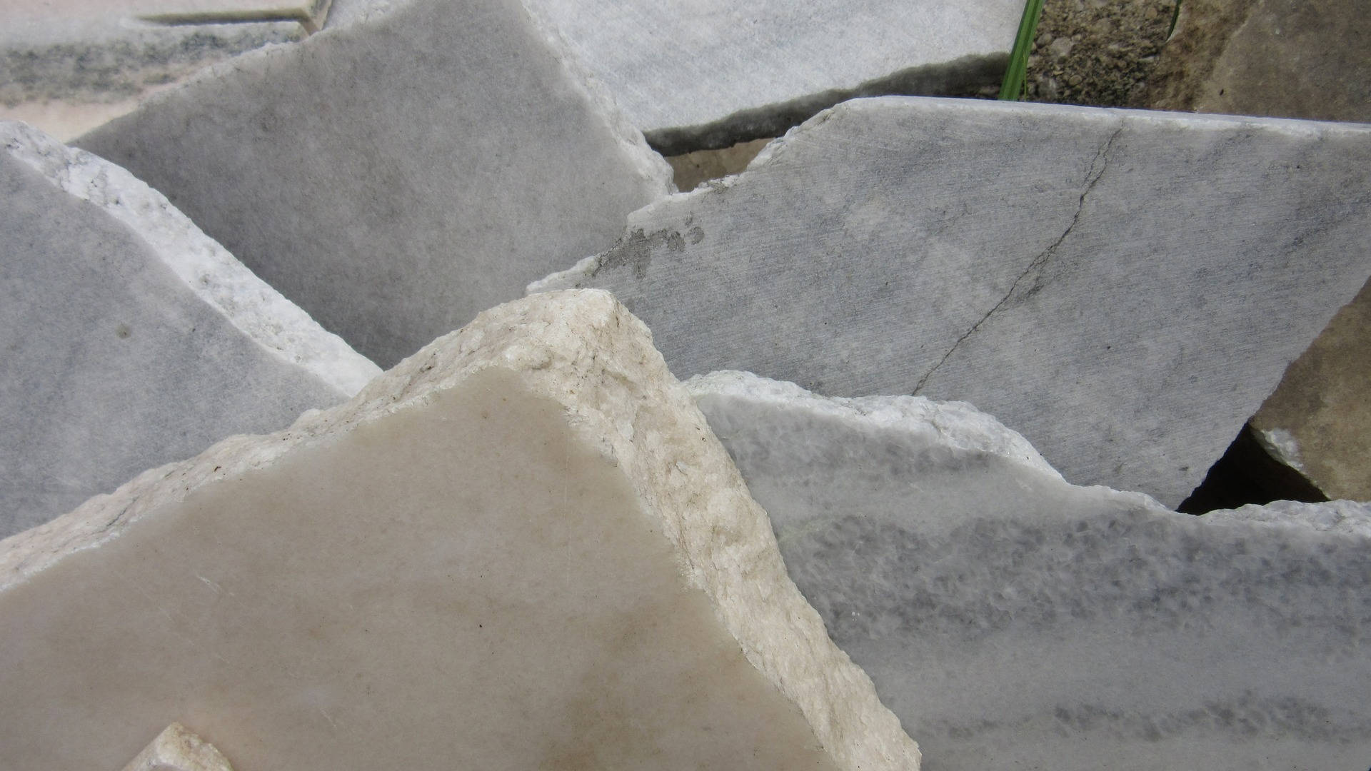gray marble, rough-cut, veins, Full HD Desktop Wallpaper