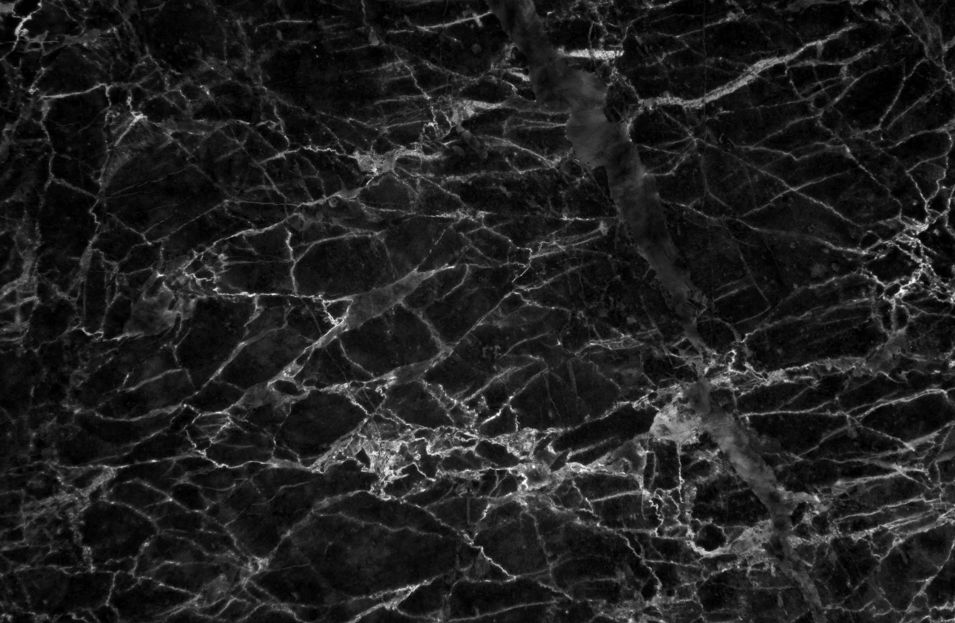 black and white marble, glossy black marble, intricate white veining, Full HD Desktop Wallpaper