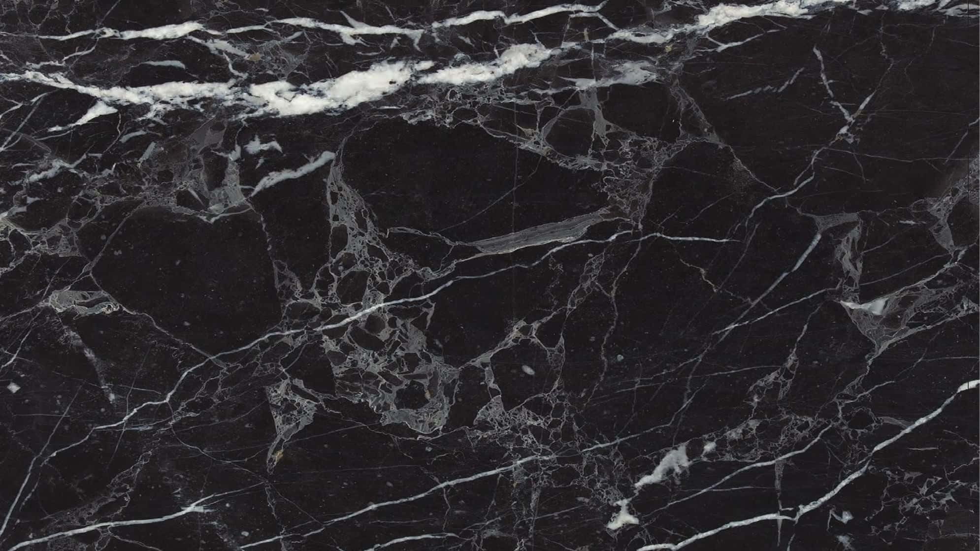 Marble Macbook, black marble, white veining patterns, Full HD Desktop Wallpaper