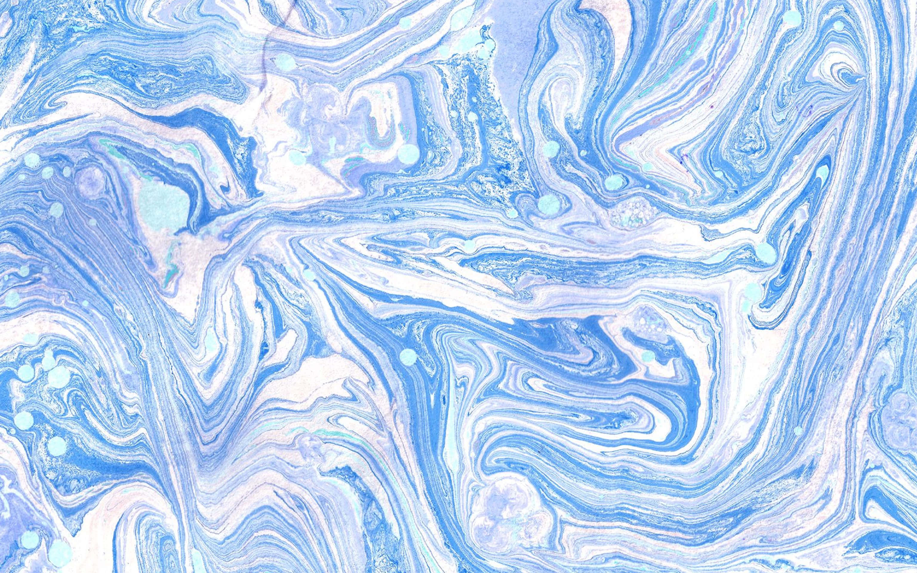 blue marble laptop, blue and white marble pattern, soft blues, 2K Desktop Wallpaper