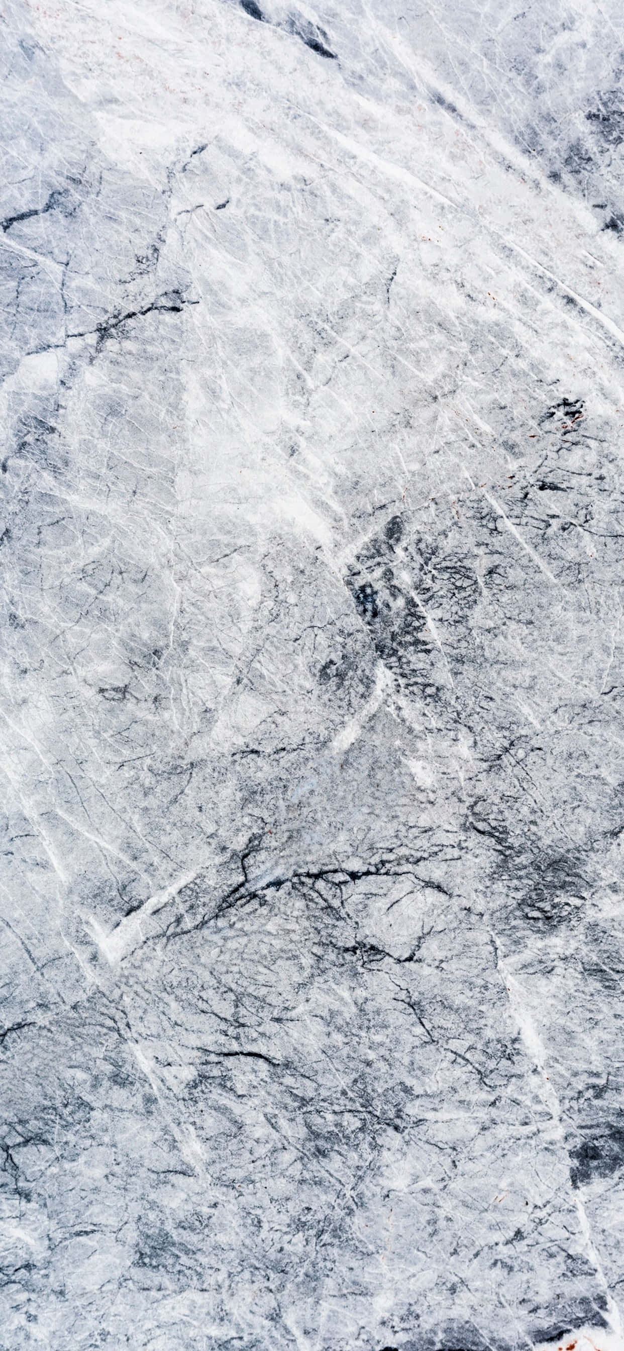 marble phone, cool gray marble surface, intricate white and dark gray veining patterns, 2K Phone Wallpaper
