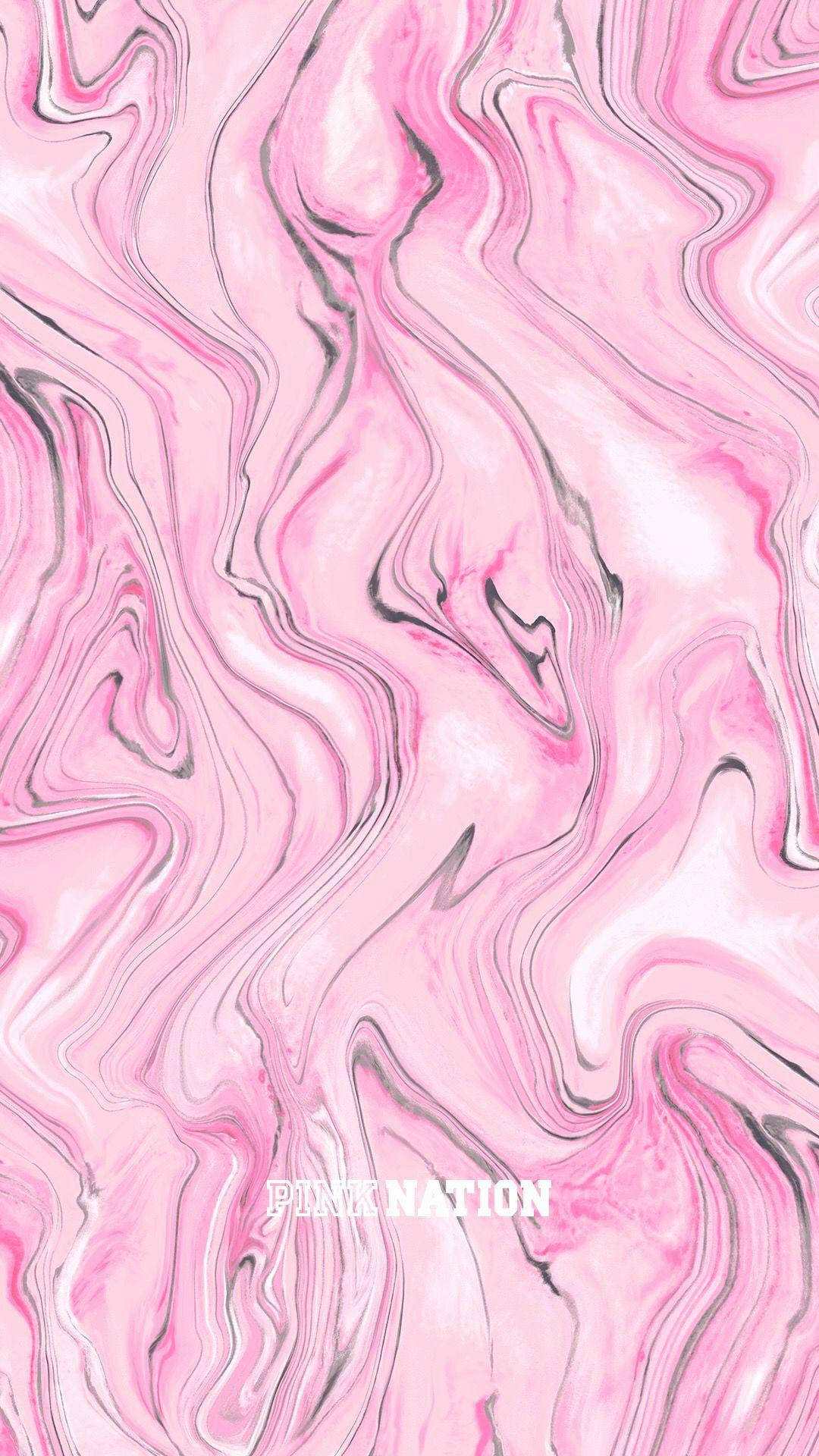 Marble Pink And Black Wavy Patterns, pink nation, swirling organic lines, Full HD Phone Wallpaper