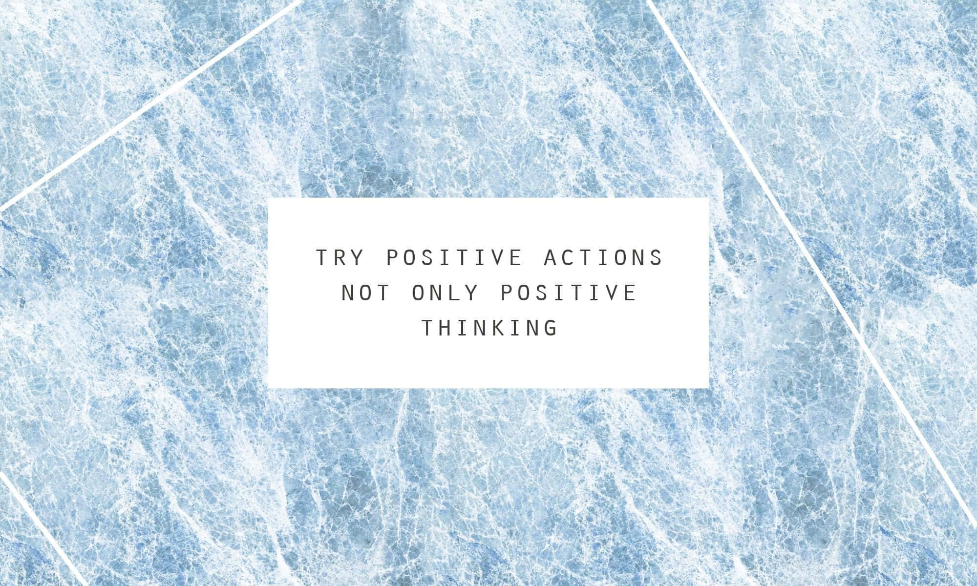 Marble Quotes, white box, light blue marble texture, Full HD Desktop Wallpaper