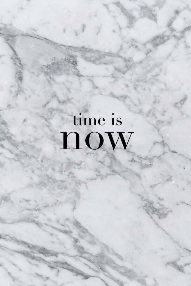 white marble, gray veins, black text, SD Phone Wallpaper