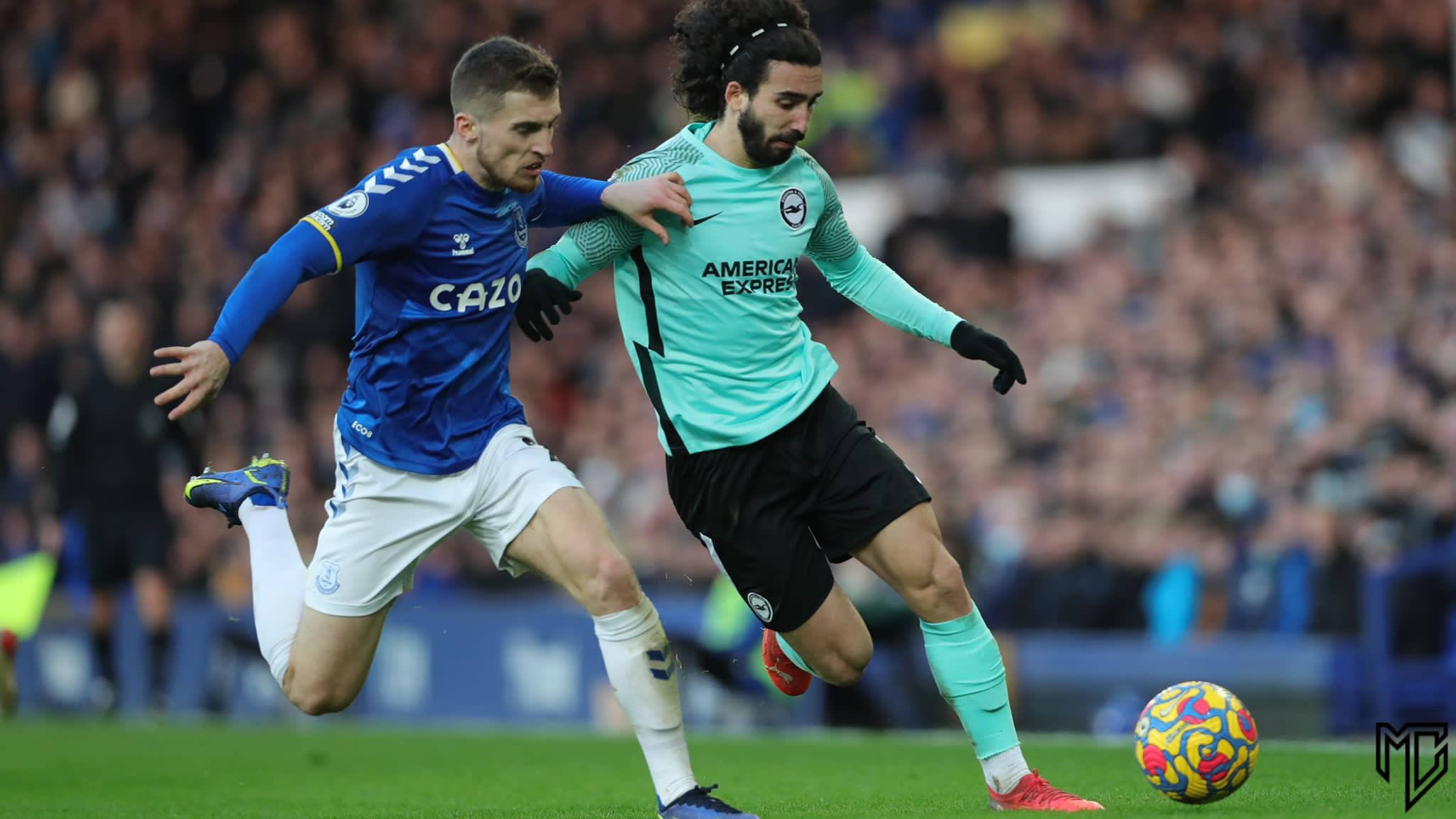 Marc Cucurella, teal, steal, Full HD Desktop Wallpaper