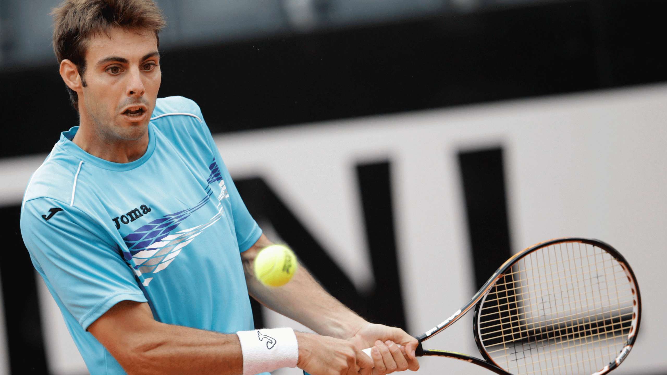 Marcel Granollers, light blue shirt, tennis player, 2K Desktop Wallpaper