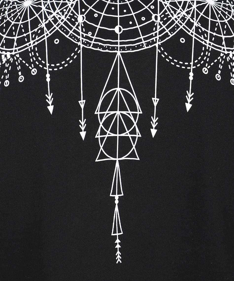 white mandala, Marcelo Burlon, geometric dreamcatcher, SD Phone Wallpaper