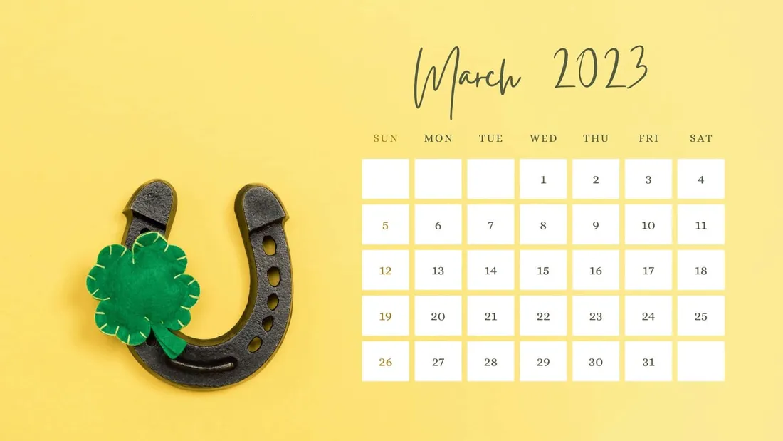March 2023 Calendar