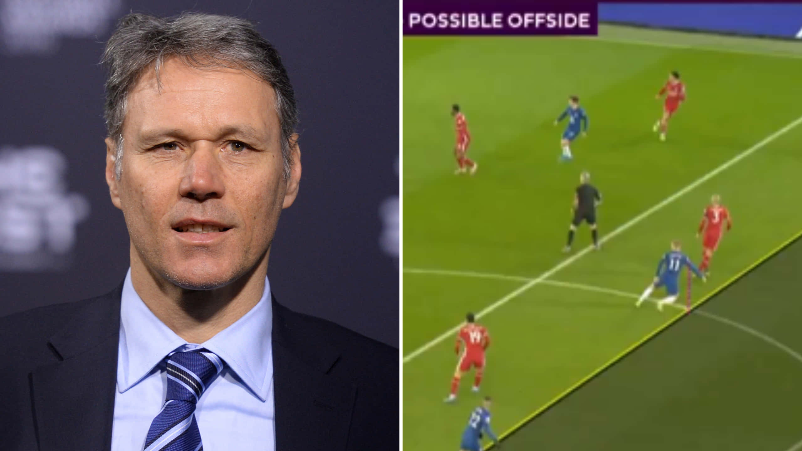 Marco Van Basten, soccer match, possible offside graphic, 2K Desktop Wallpaper