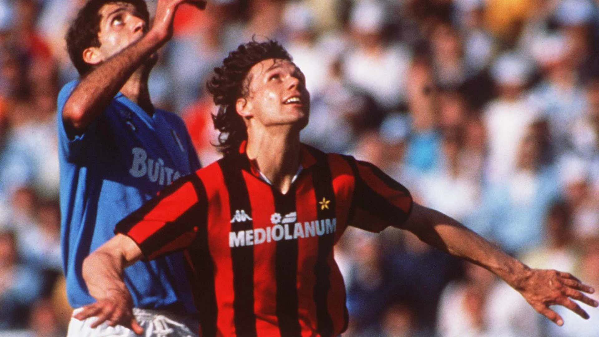 Marco Van Basten, soccer players, header, Full HD Desktop Wallpaper