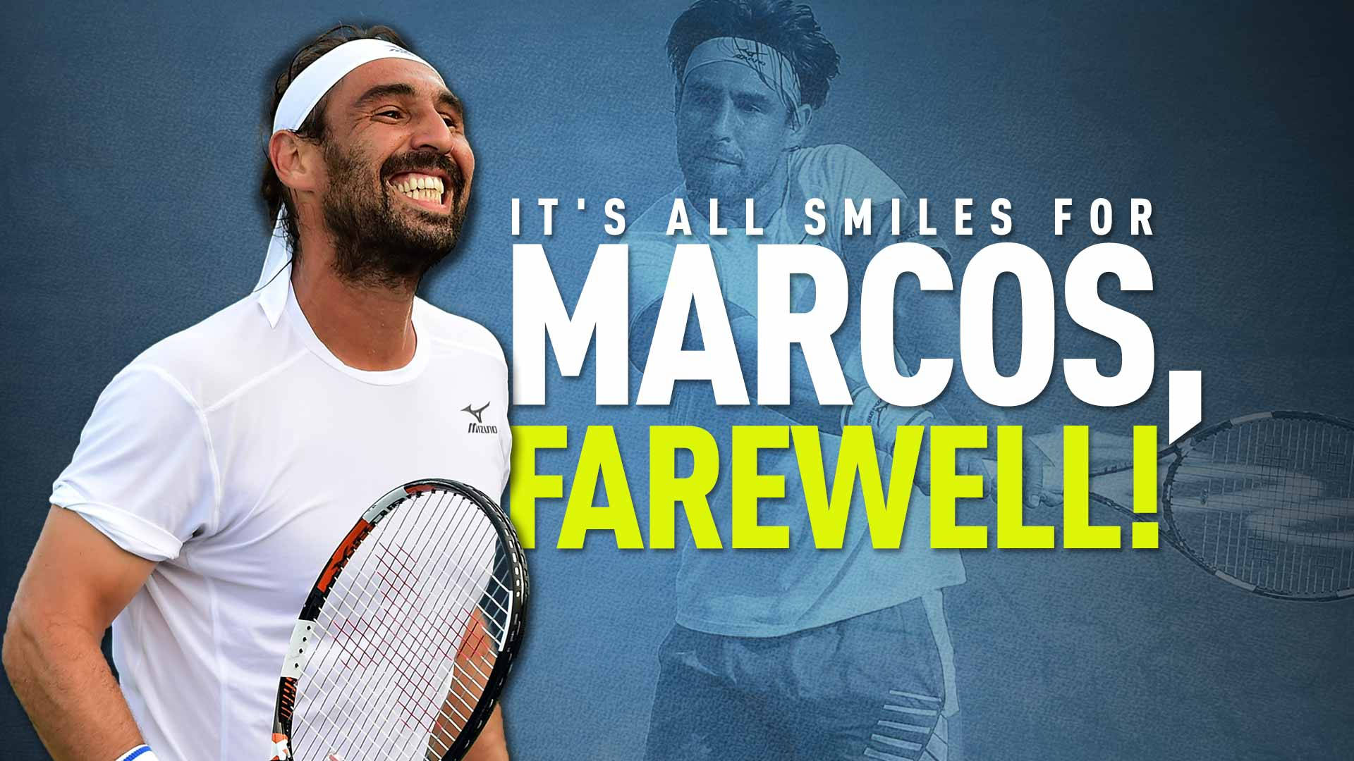 Marcos Baghdatis, white gear, racket, Full HD Desktop Wallpaper