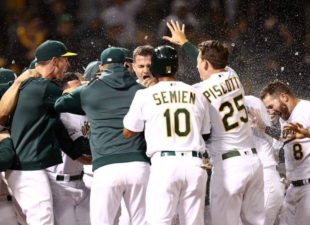 Marcus Semien, white uniforms, confetti, SD Desktop Wallpaper