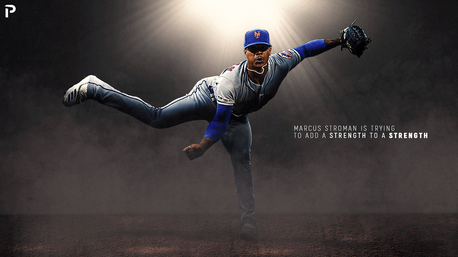 Marcus Stroman, baseball pitcher, mid-throw, HD Desktop Wallpaper