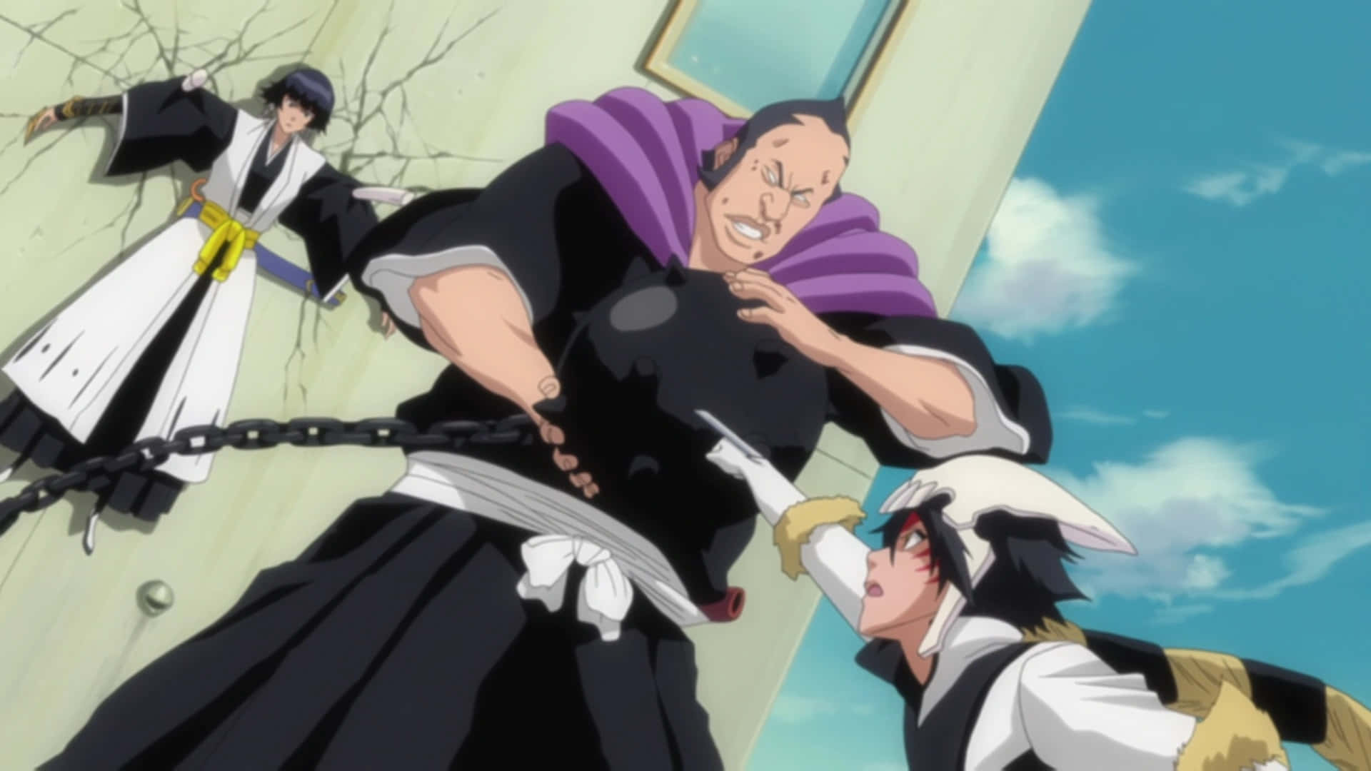 Marechiyo Omaeda, anime characters, dynamic battle scene, Full HD Desktop Wallpaper