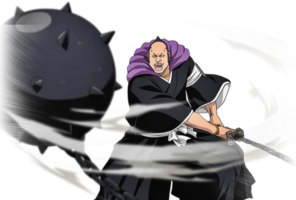 Marechiyo Omaeda, 2nd Division, black robe, SD Desktop Wallpaper
