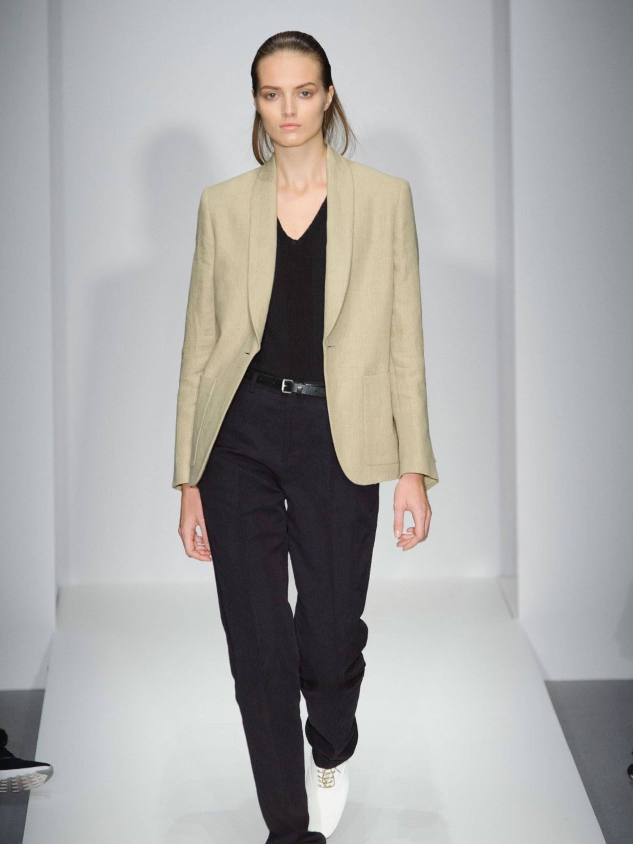 Margaret Howell, cream blazer, beige blazer, 2K Phone Wallpaper